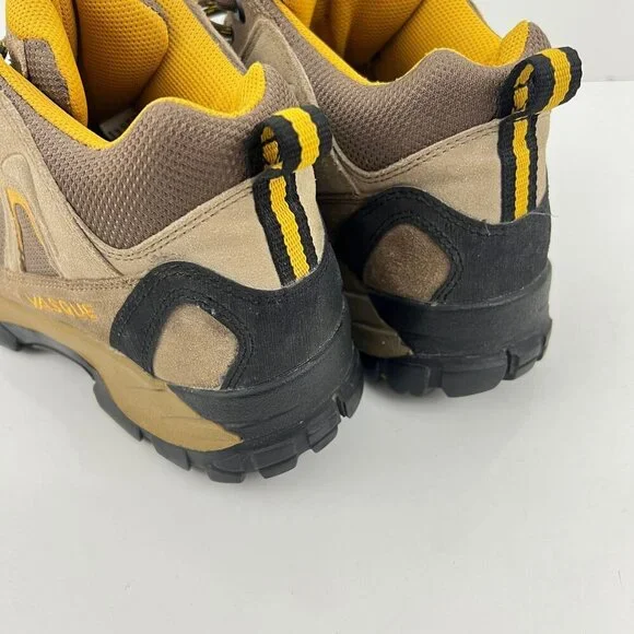Vasque Women's Hiking Boots Size 9.5 M Brown/Yellow Suede & Mesh Upper Outdoor - Picture 4 of 10